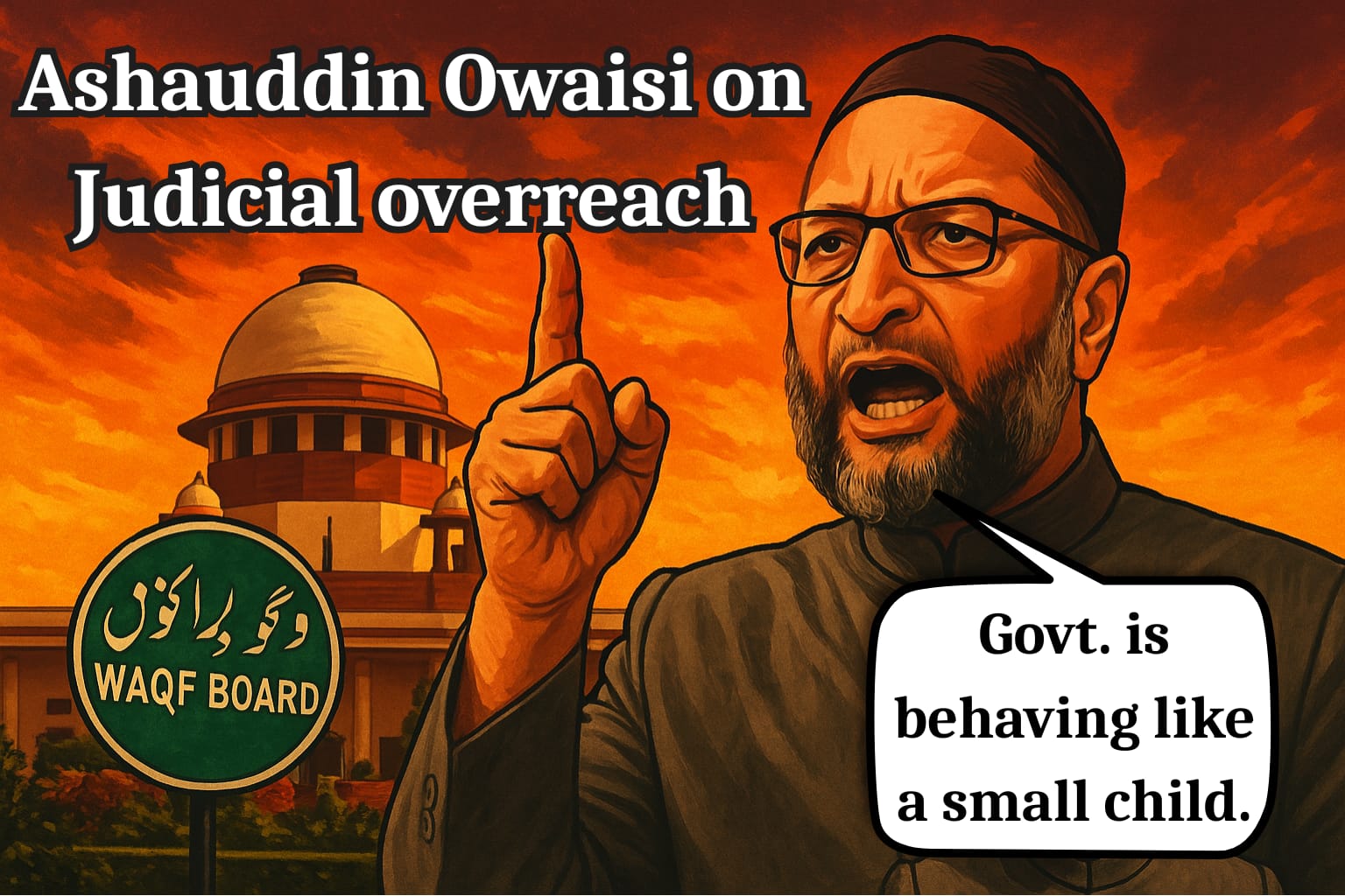 Government is behaving like a small child