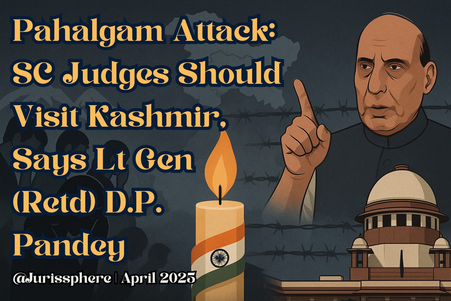 SC judges should visit pahalgam - DD Pandey