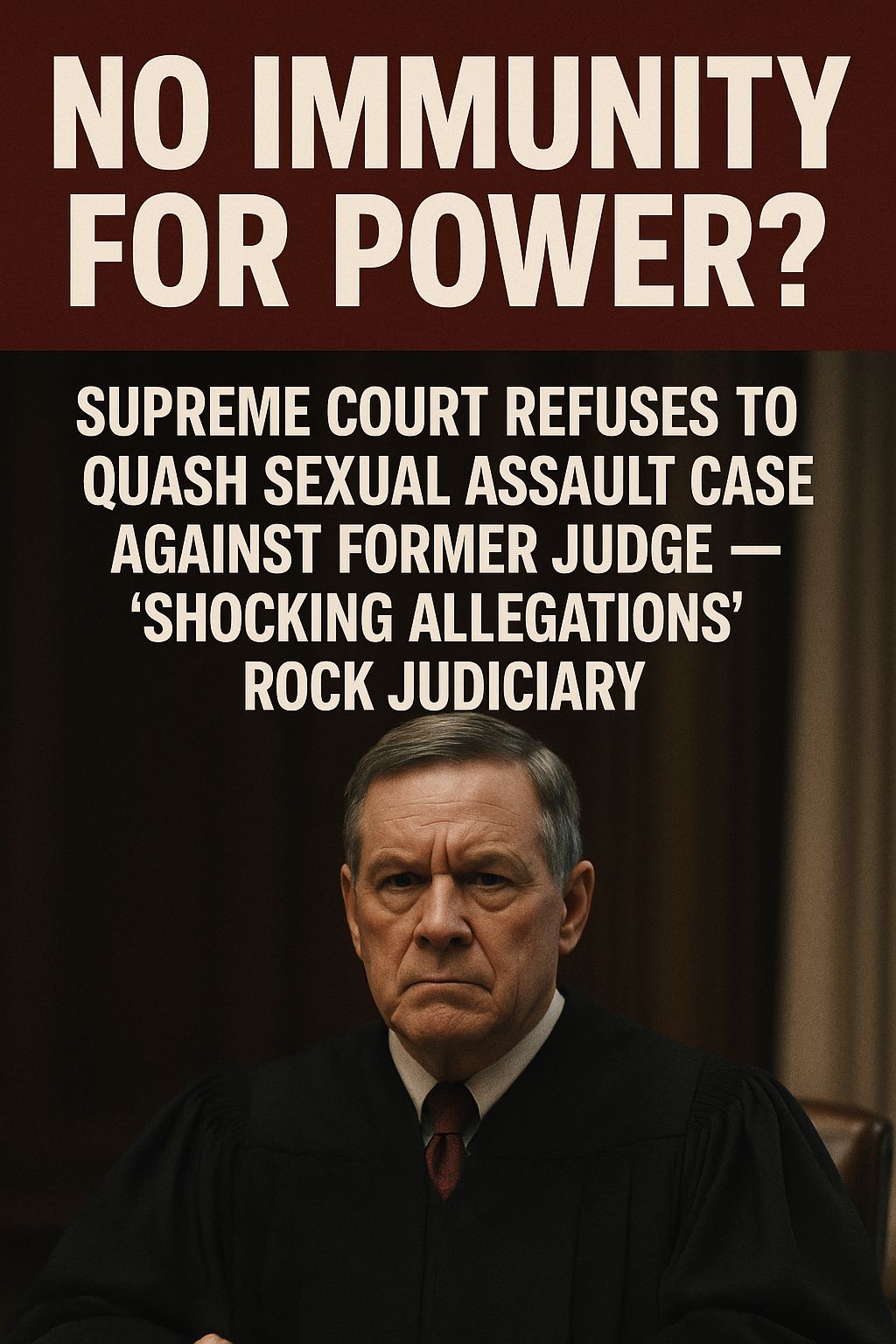 No immunity for power