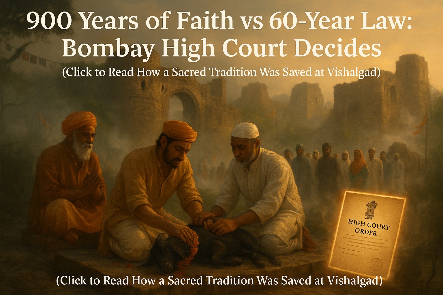 900 Years of Faith vs 60-Year Law: Bombay High Court Decides