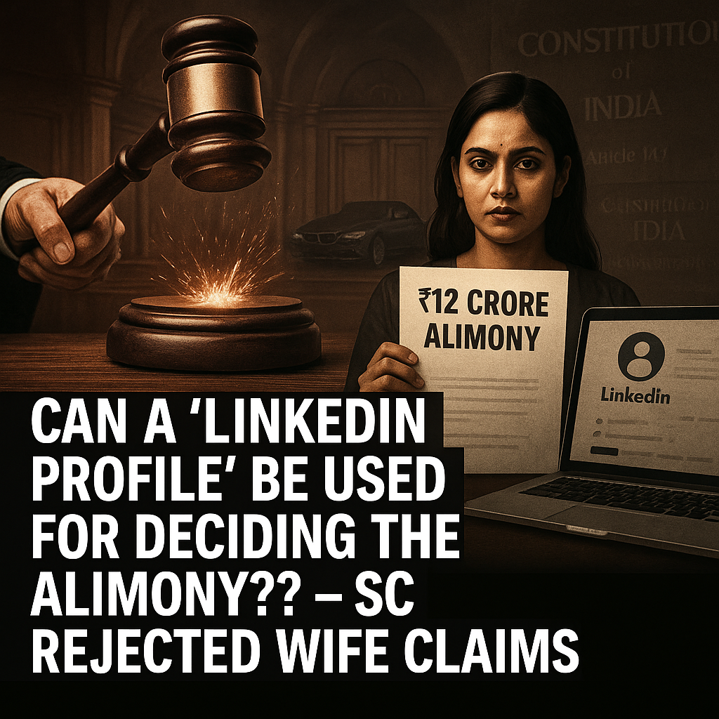 Supreme Court linkedln profile and alimony