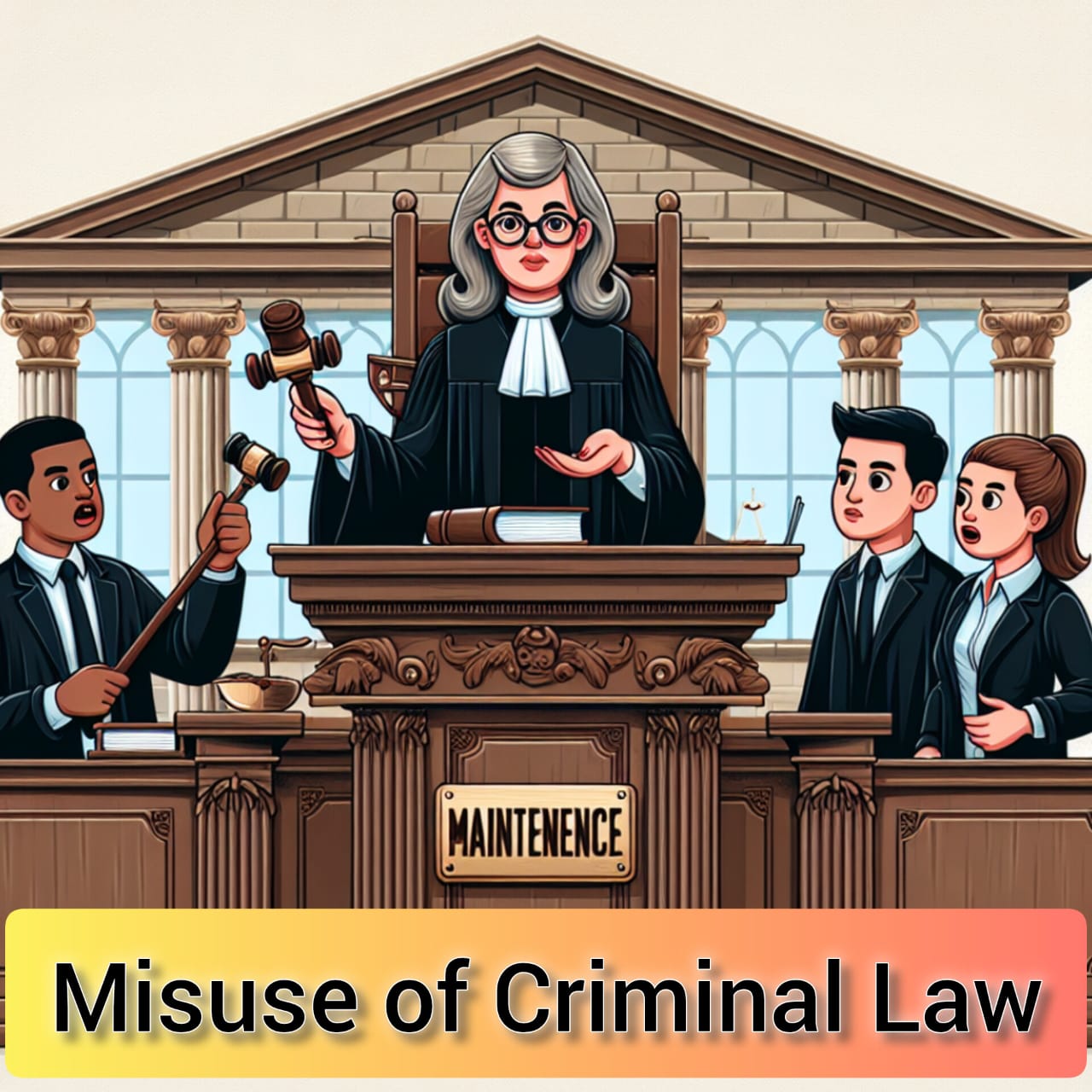 Misuse of criminal law