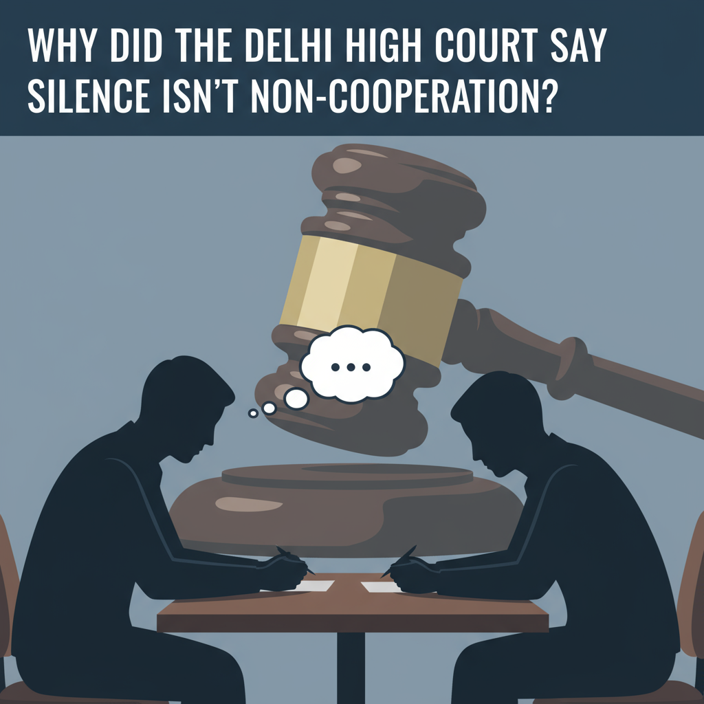 Accused Not Stating Self-Incriminatory Facts, Refusing to Confess Is Not Non-Cooperation