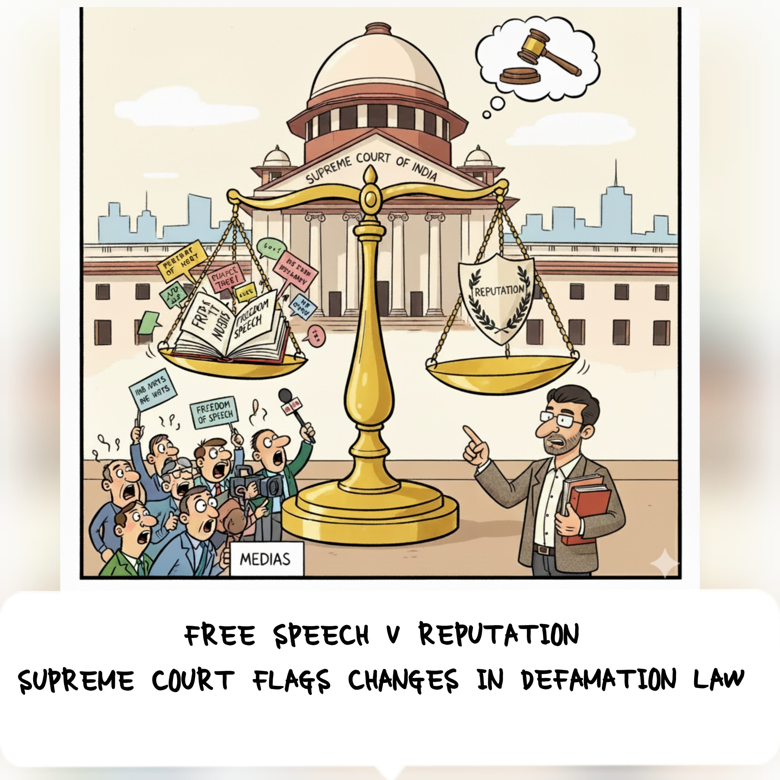 FREEDOM OF SPEECH V REPUTATION