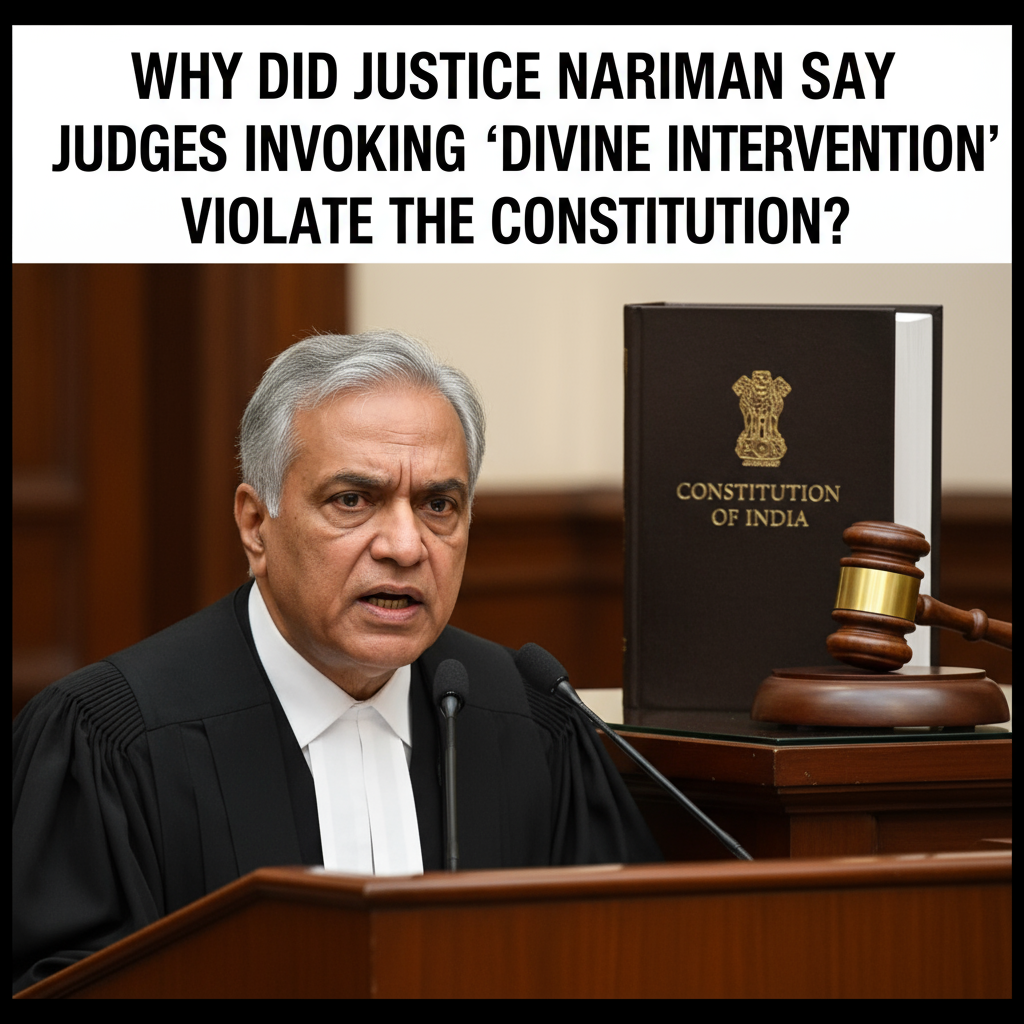 Judges Who Say Judgment Was Delivered With “Divine Or Bovine Intervention”