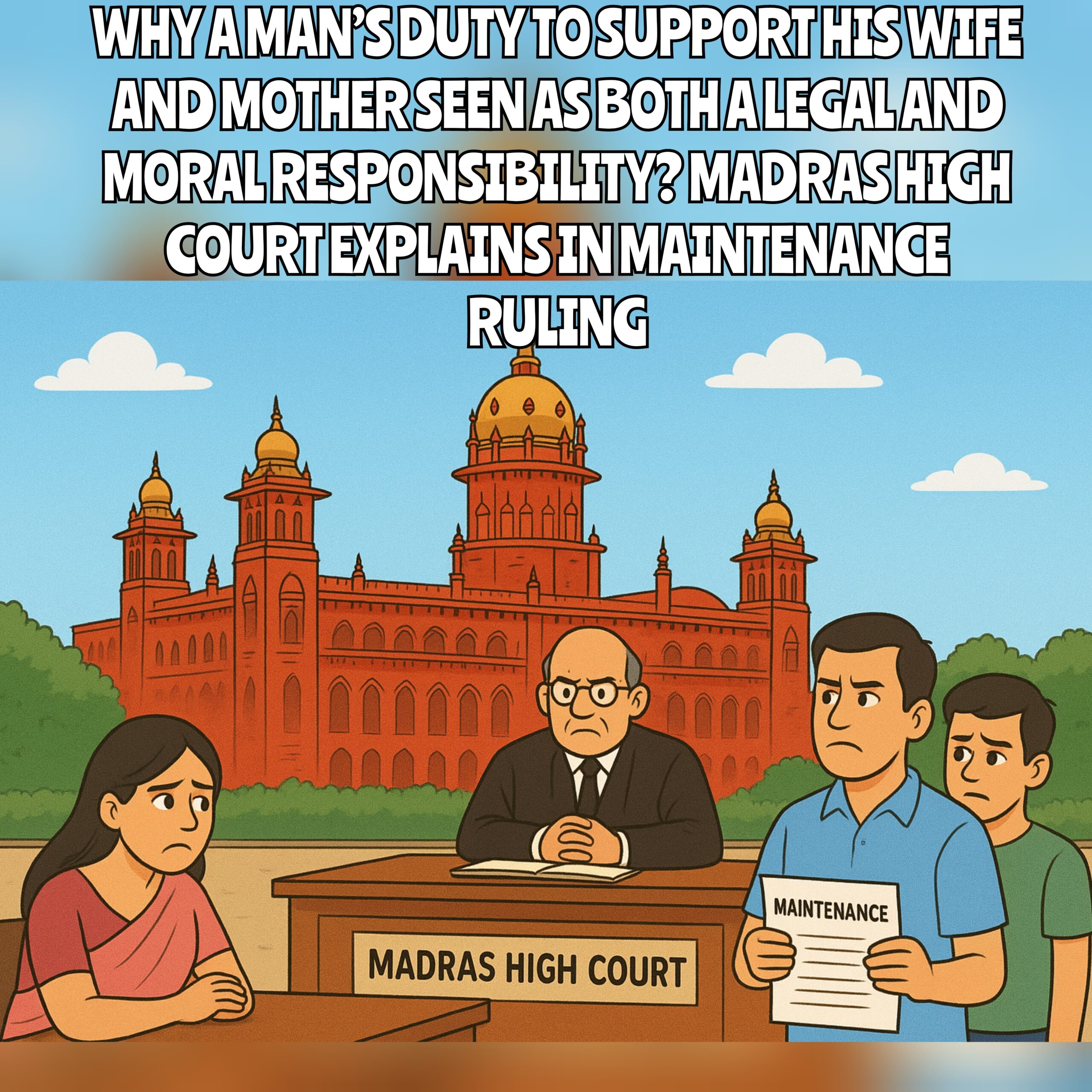 Madras HC Maintenance Case