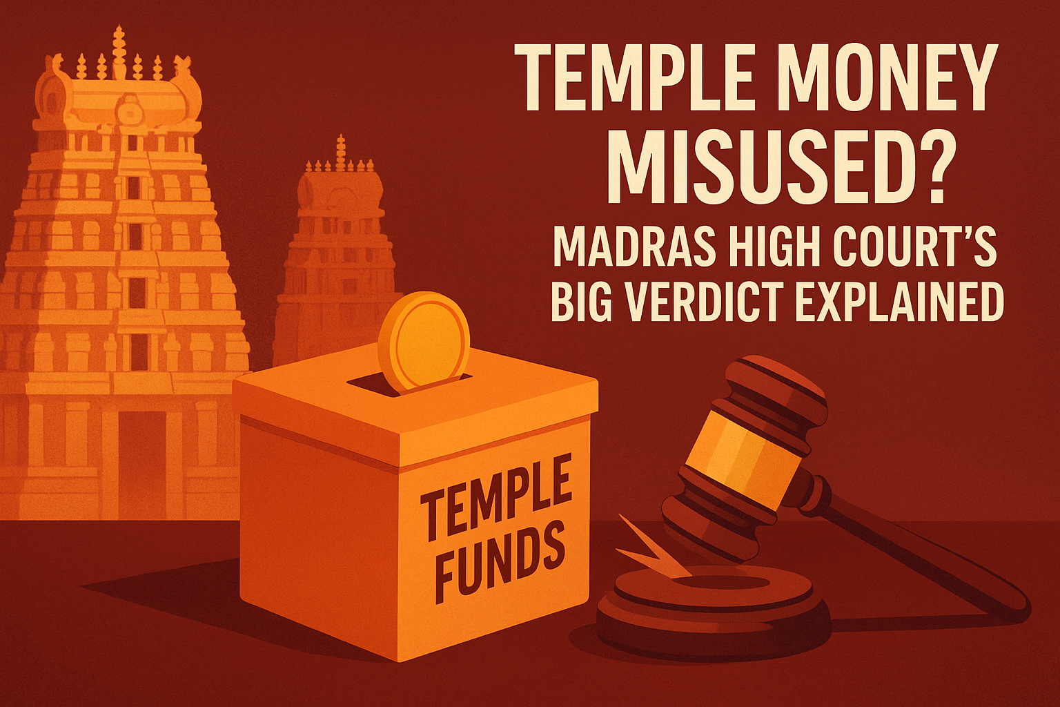 Temple Money Misused