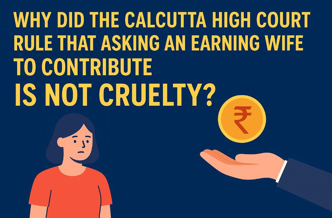 Calcutta High Court on 498A Case
