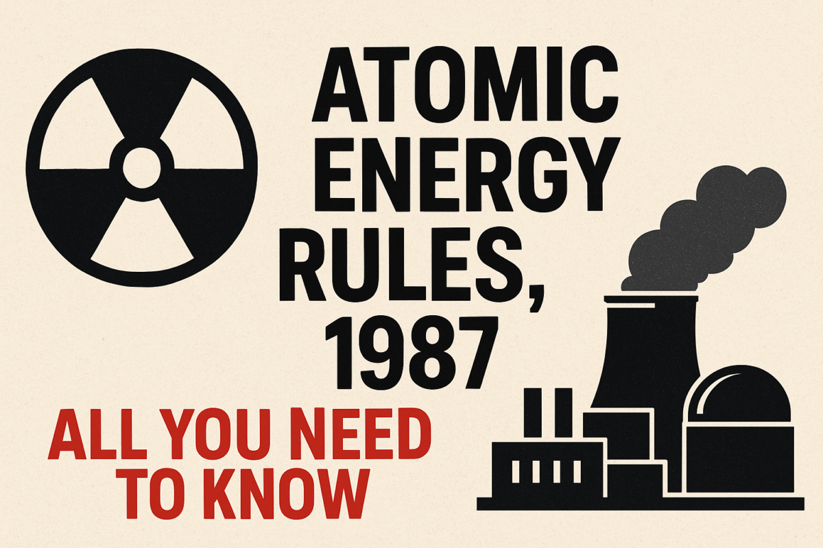 Atomic Energy Rules 1987.