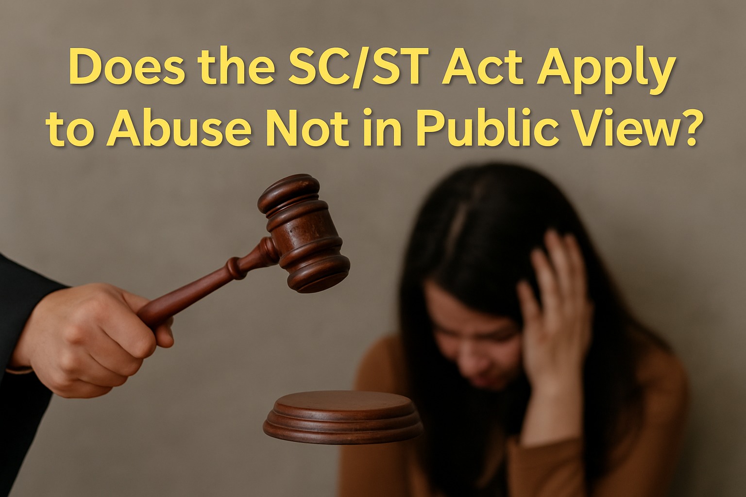 abuse not in public view