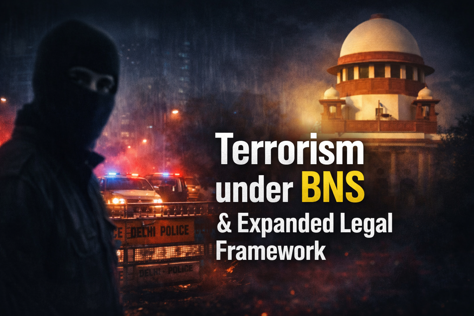 Terrorism under BNS and Its Expanded Legal Framework – All you need to know.