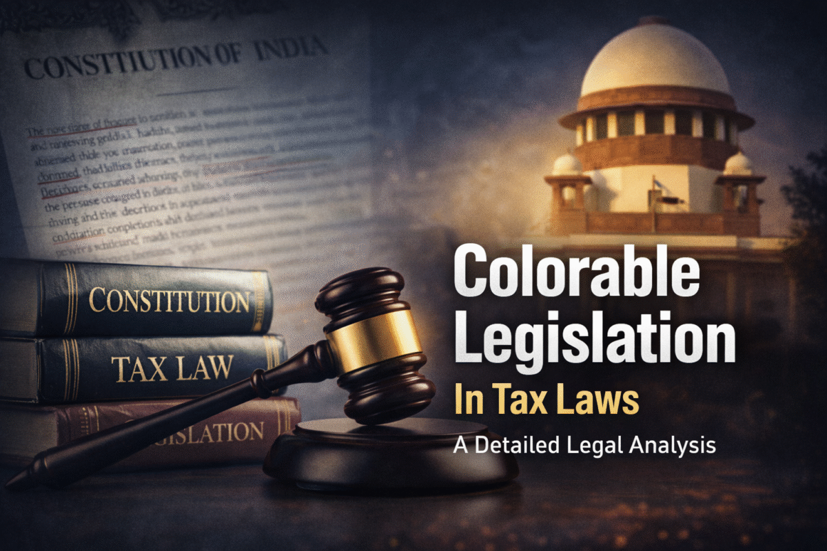 Doctrine of colorable legislation