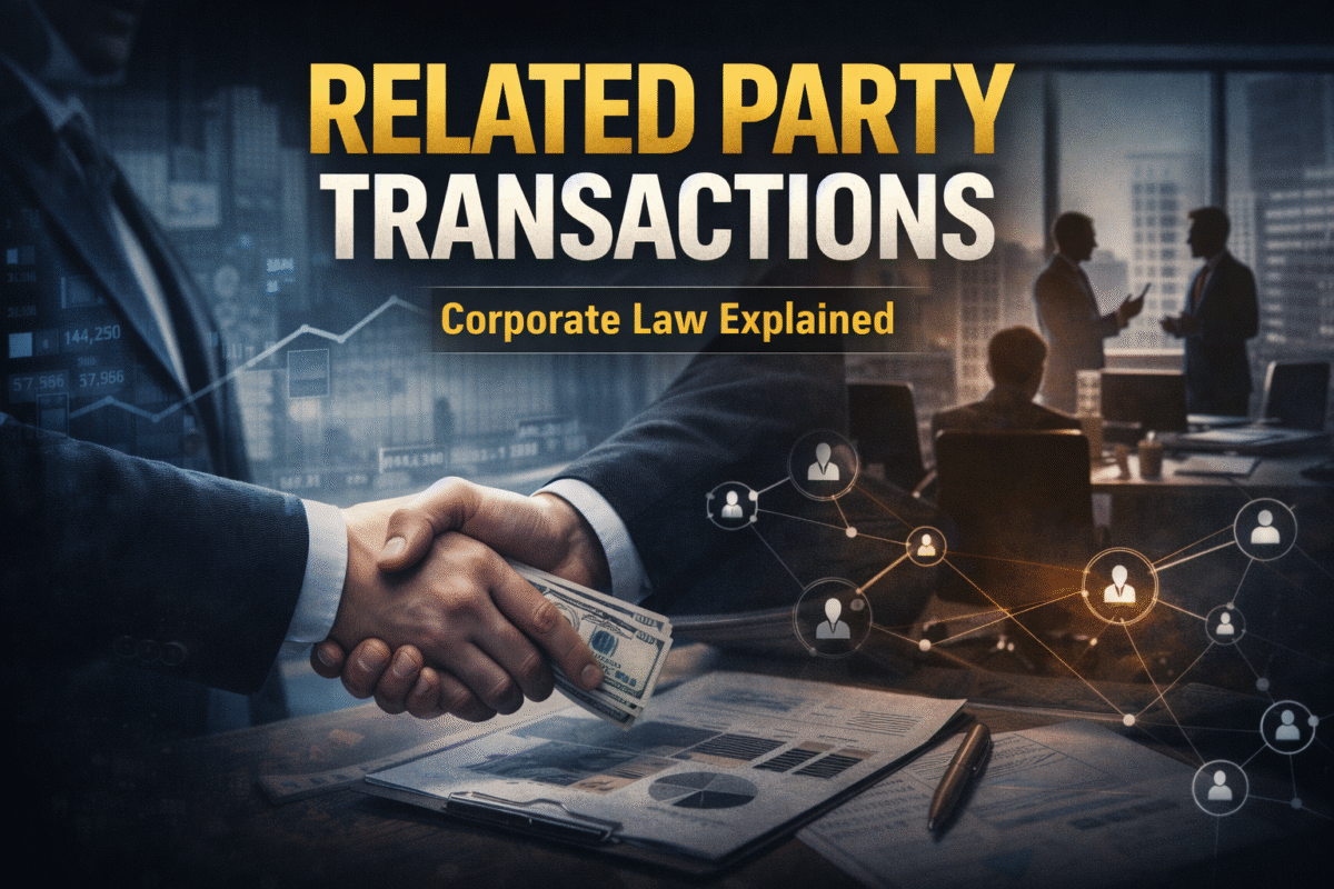 Related Party transactions in corporate law – All you need to know.