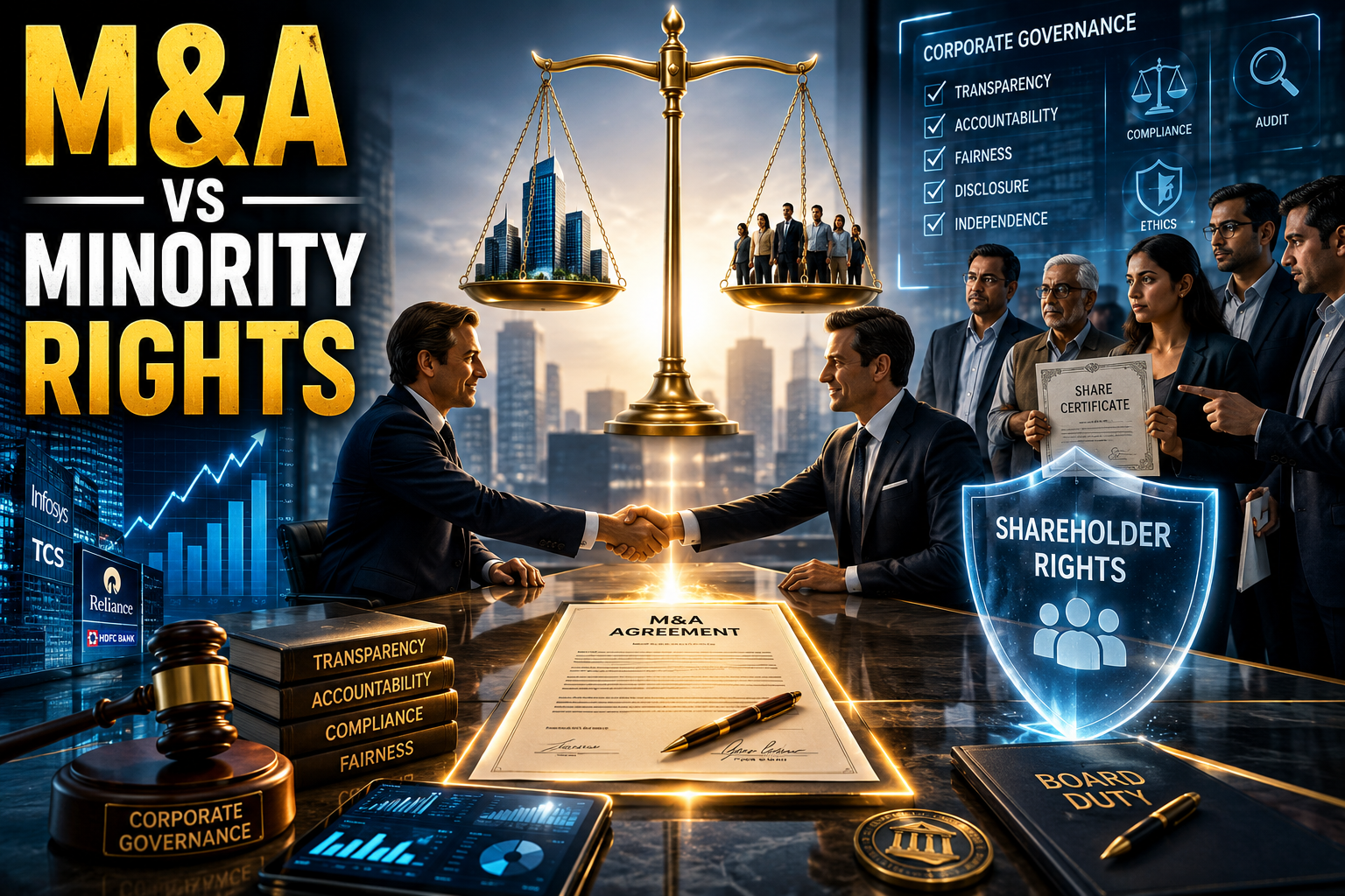 Corporate Governance in Mergers and Acquisitions: Reconciling Deal Efficiency with Minority Shareholder Protection – All you need to know.