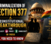 Decriminalization of Section 377 : A Constitutional Breakthrough for Equality, Privacy, and Human Dignity in India - All you need to know.