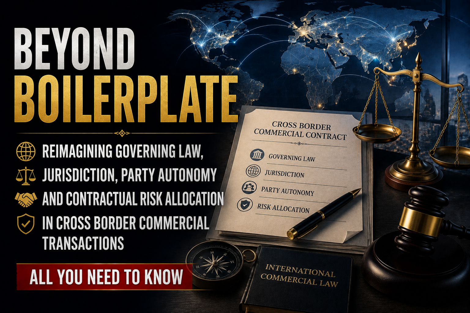 Beyond Boilerplate: Contractual Risk Allocation in Cross Border Commercial Transactions
