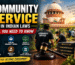 Community services in indian laws